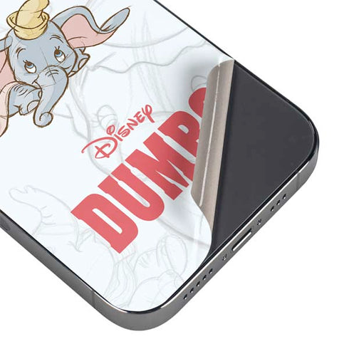 Disney Dumbo Classic sketched portrait iPhone 16 Pro Skin
